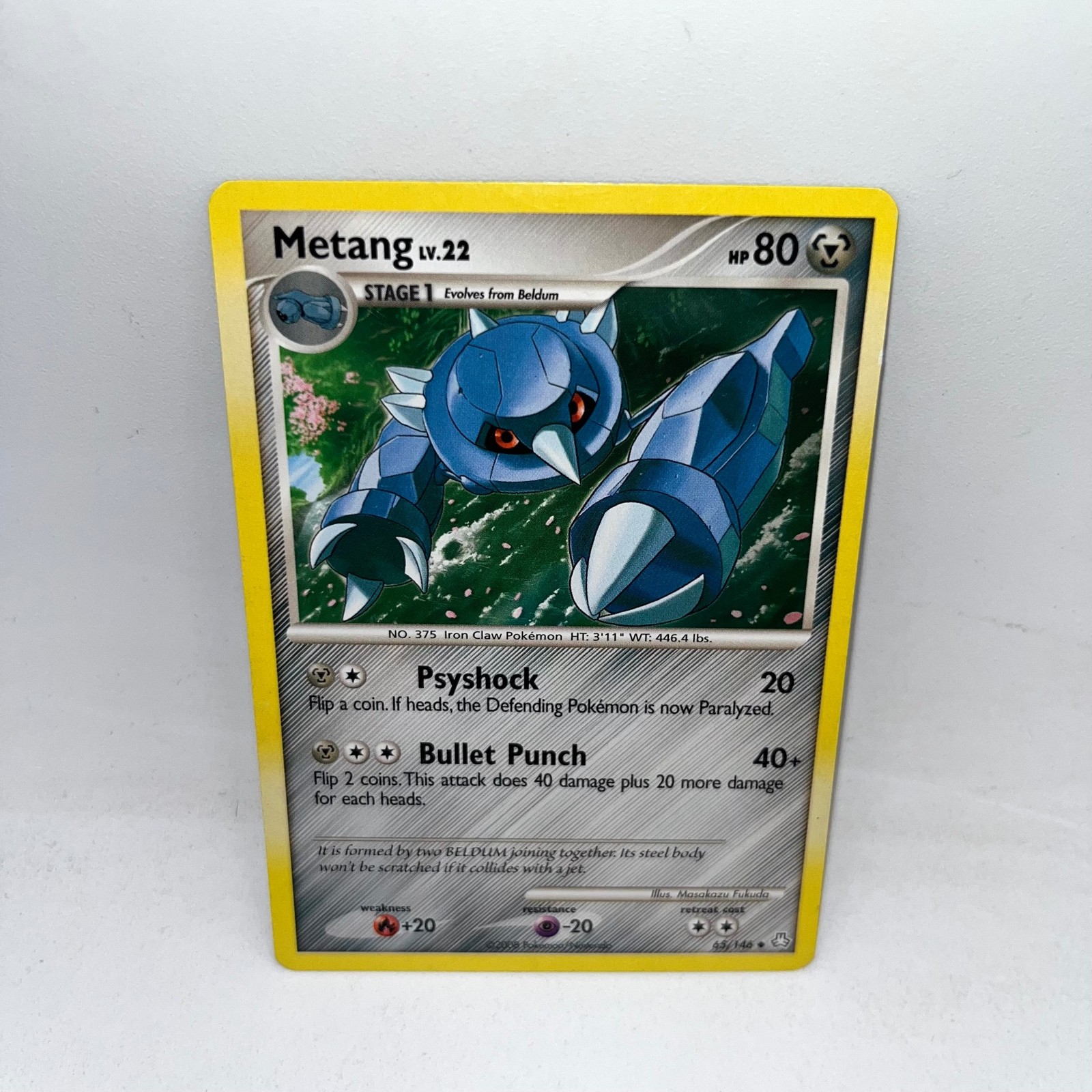 Metang 65/146 Uncommon Legends Awakened Pokemon Moderately Played