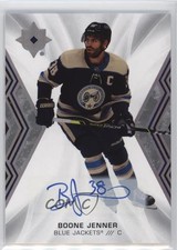 2021-22 Upper Deck Ultimate Collection Auto Boone Jenner #18 Auto a8r