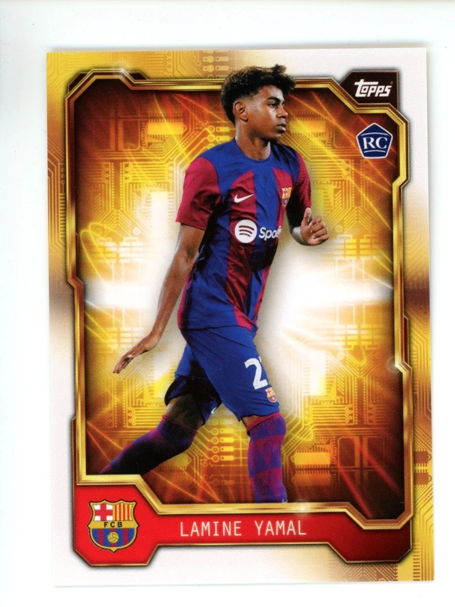 2023-24 Topps FC Barcelona Fan Set - Lamine Yamal #BARG-3 for sale