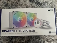 NZXT Kraken Elite 280 RGB AIO CPU Liquid Cooler LCD Display