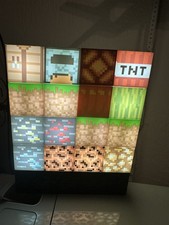 minecraft official licensed block building lamp 16 light up blocks led lamp