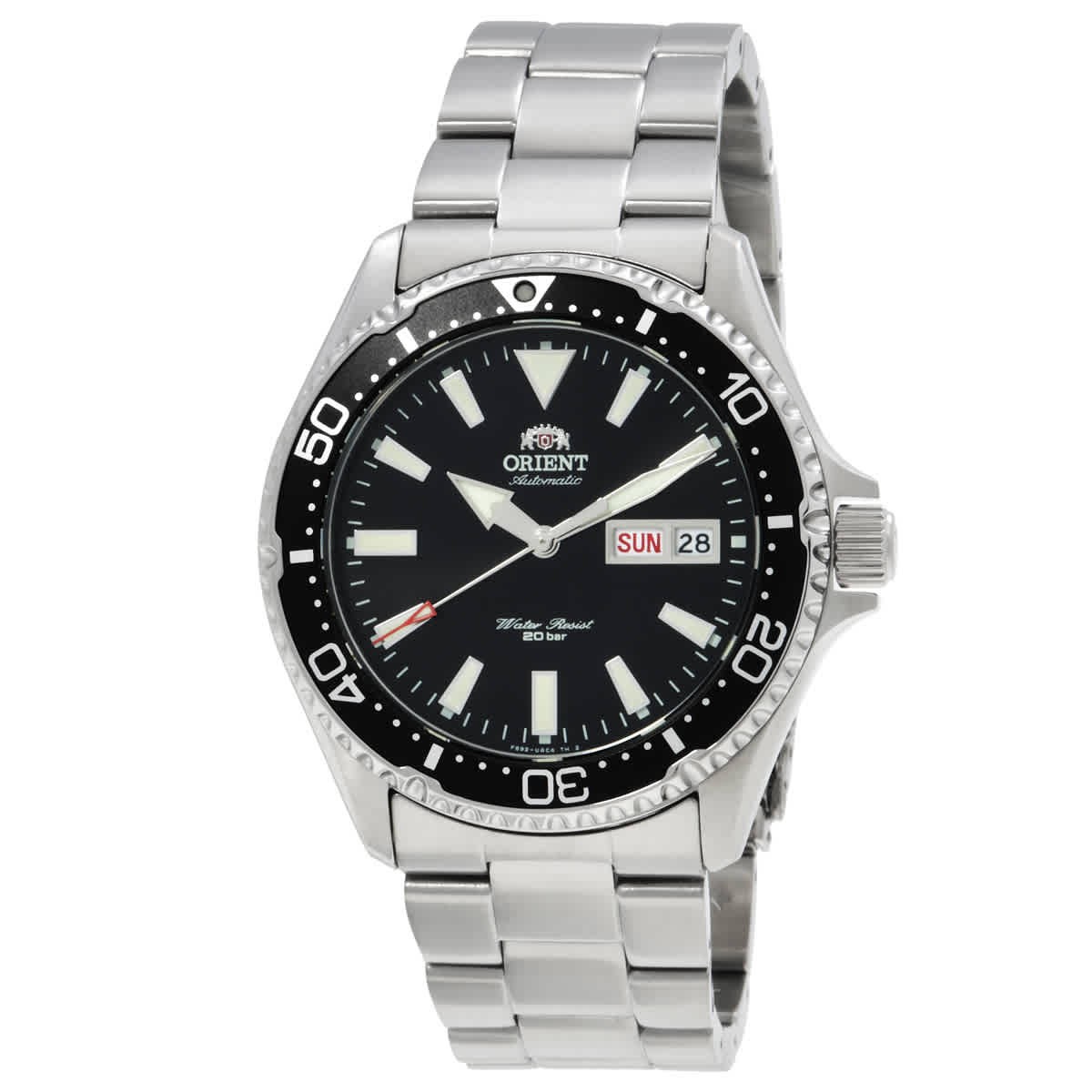 Orient Kamasu Automatic Black Dial Men's Watch RA-AA0001B19B