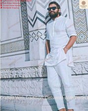Mens Kurta Mens Fashion Shirt Mens Long Kurta Cotton Dress Kurta Shirt