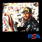 Lewis Hamilton Signed 11x14 Photo PSA/DNA Full Letter COA Au