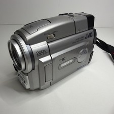 JVC GR-DVL9700 MiniDV Digital Camcorder Silver Untested 4 Parts Only NO CHARGER