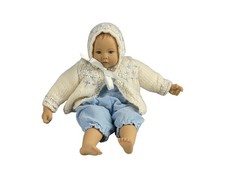 Künstlerpuppe Heidi Ott Vinyl Puppe 21 cm. Top Zustand  