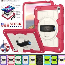 Shockproof Stand Heavy Duty Case Cover For iPad 7th 8th 9th 10th 11th Generation