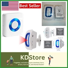 Fall Prevention Motion Sensor Alarm - Wireless Caregiver Pager for Home Safety