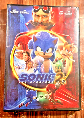 Sonic The Hedgehog 2 DVD Jim Carrey James Marsden Action Comedy