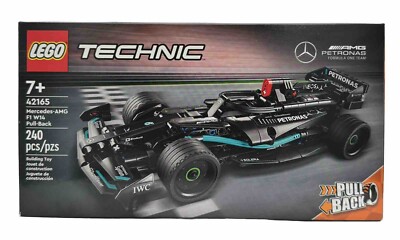 LEGO 2024 TECHNIC Mercedes-AMG F1 W14 Pull-Back Formula 1 Team 240 Pcs Toy 42165