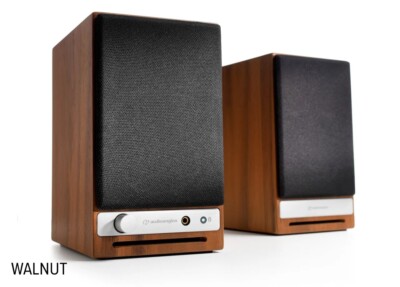 Audioengine HD3 Walnut Wireless Powered Speakers AUTHORIZED-DEALER