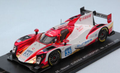 Spark Model ORECA 05 N.33 9th LM 2016 P.JUNJIN-T.GOMMENDY-N.P.DE BRUIJIN 1:43
