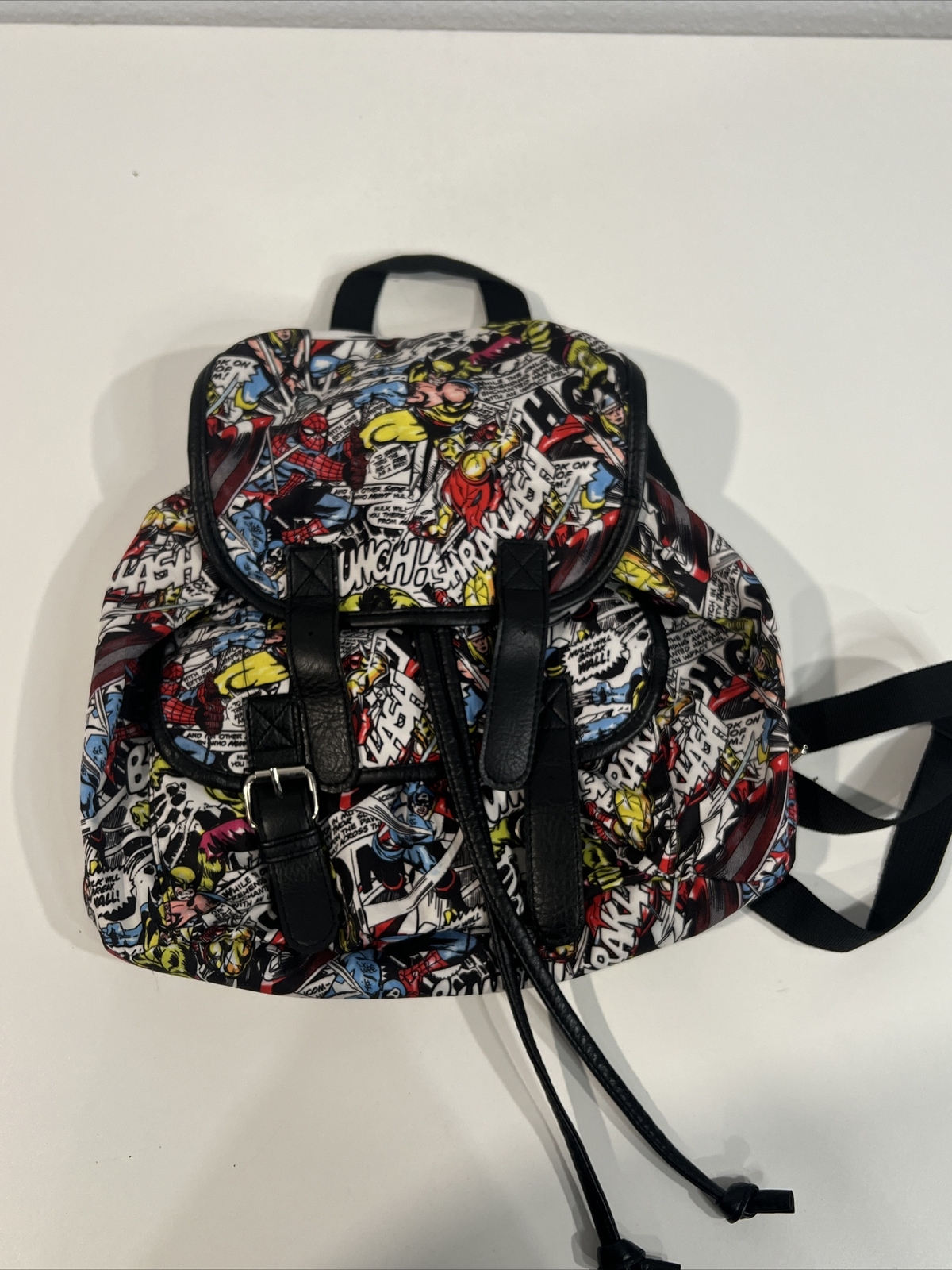 Marvel Comics Mini Backpack Wolverine Spiderman I… - image 1