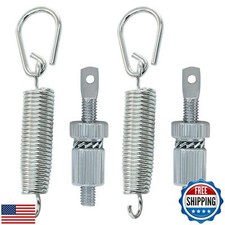 Piutouyar 2 Set Drum Pedal Spring, Stainless Steel Bass Drum Foot Pedal Sprin