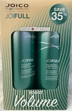 Joico JoiFull Volumizing Shampoo & Conditioner Duo - 33.8oz / Liter 