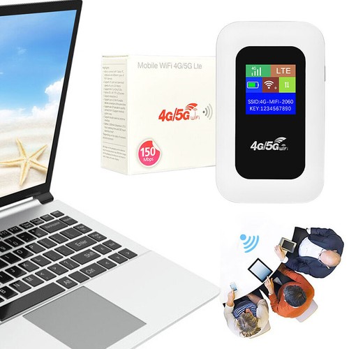 Bezprzewodowy mobilny router hotspot 4G 5G LTE odblokowany - WLAN Przenośny szerokopasmowy MiFi - Zdjęcie 4 z 10
