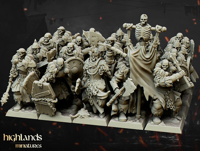 Undead Black Watch Warriors von Highland Miniatures