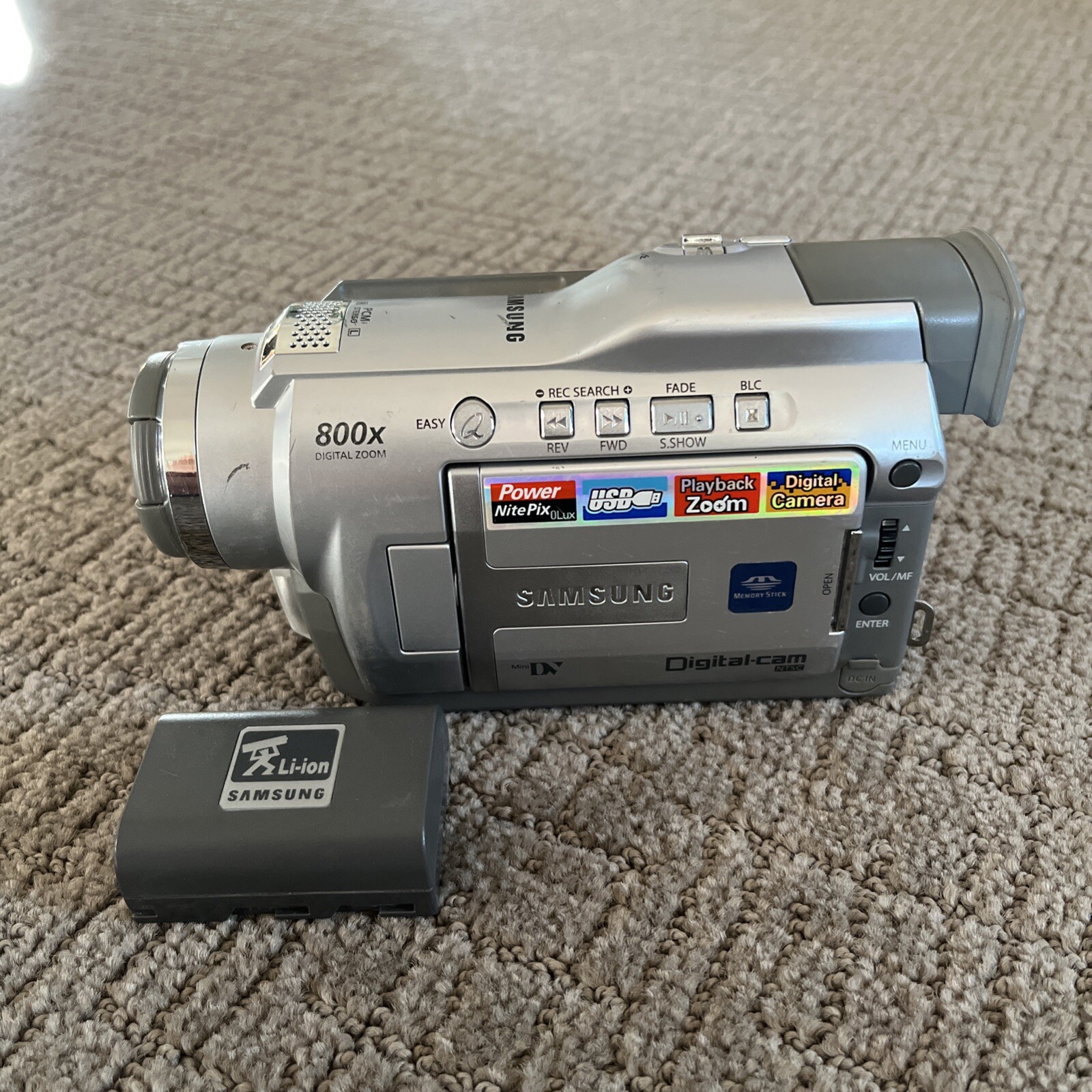 W Battery No Charger Untested