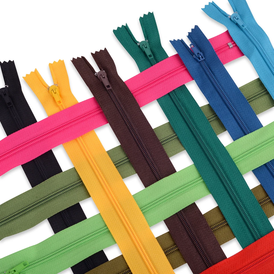 80 Reißverschlüsse sortiert nicht teilbar, Ersatz Reissverschluss Reparaturset - Bild 4 von 4