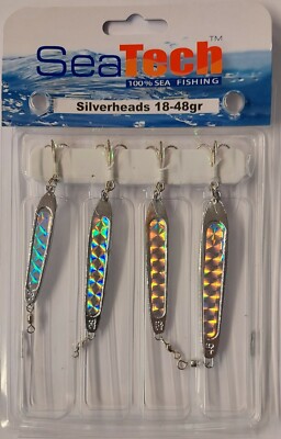 Silverheads KÖDER 18g-48g PACK (4) (Makrele/Barsch/Pollack) 