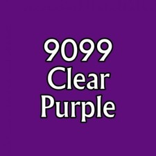 CLEAR PURPLE Reaper Miniatures Master Series Paints REM09099 0.5 oz Bottle 