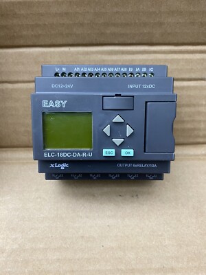 EASY Electronic ELC-18DC-DA-R-U speicherprogrammierbare Steuerung 6xRelais/10A