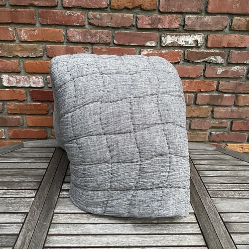 Pottery Barn Cloud Linen Handcrafted Quilt King/Cal. King Quilt Cut