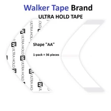 Ultra Hold Tape by Walker Tape Co Shape AA 1 packs = 36 pieces