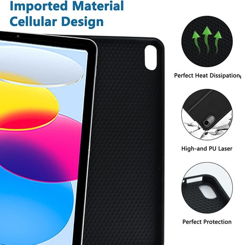 For iPad 7/8/9/10/11th Gen A16 M3 Air 4 5 6 Pro 11 Bluetooth Keyboard Case Cover - Picture 49 of 63