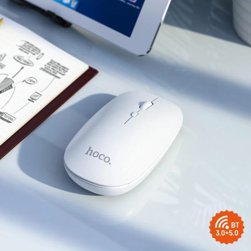 White 2.4GHz Wireless Cordless Optical Mouse with USB for PC, Laptop, Mac UK NEW - Image 2 of 4