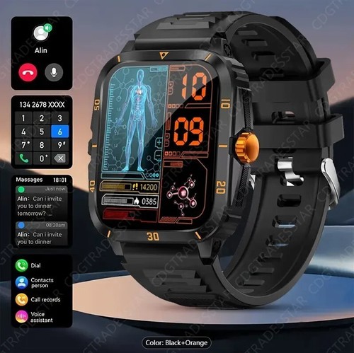 Sports tracking smartwatch, wireless calling /dial, pedometer,sports watches - Picture 8 of 10