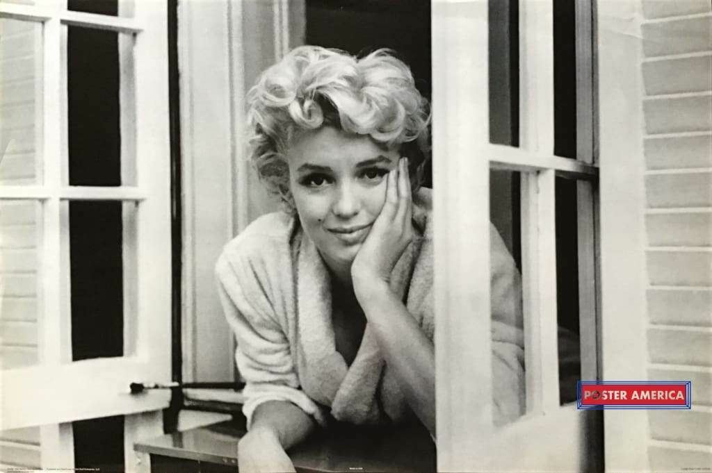 Marilyn Monroe at the Window Sill Vintage Poster 24 x 36 | eBay