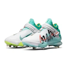 NIKE FORCE ZOOM TROUT 7 BASEBALL CLEATS  YOU PICK SIZE WHITE AURORA CI3134-107