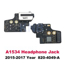 New A1534 Audio Jack Board 820-4049 821-00885-A for MacBook Retina 12" 2015-2017