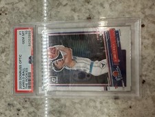 basketball cards psa 10 laMELO BALL 2020 DONRUSS OPITIC THE ROOKIES