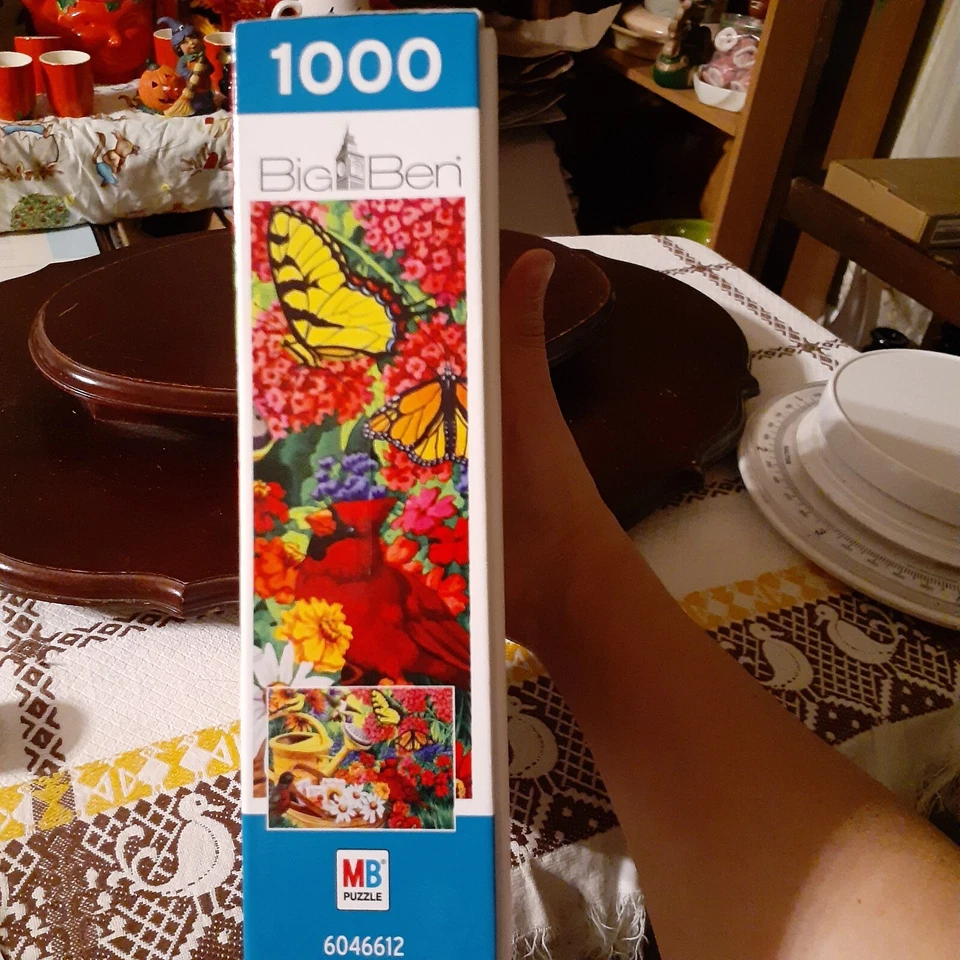 Puzzle Big Ben 1000 PC/"Garden Friends", 2019, 27x20 pulgadas. Nuevo en caja Foto 2 de 4