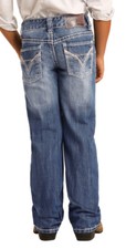 Rock  Roll Denim Boys Regular Fit Bootcut Jeans