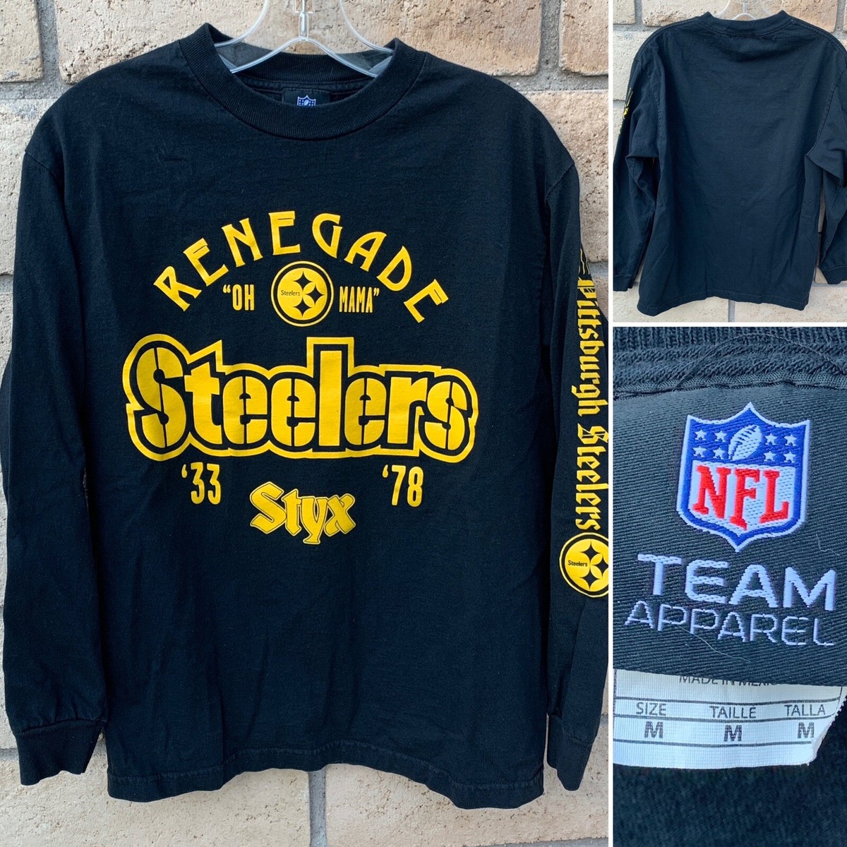 Xtreme Apparel Pittsburgh Steel City Map T-Shirt - 100% Cotton, Home Map Design, Made In USA