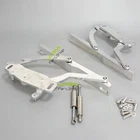 Polished Hood Hinges Fit 1970-1981 Chevrolet Camaro Pontiac Firebird Aluminum