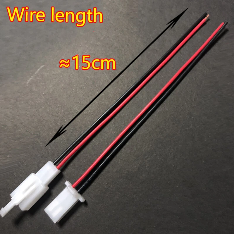 2.8mm Connector Plug Socket Set 2/3/4/6 Way Pin Male&Female W/Wire Motorcycl Car - Image 2 of 2