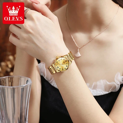 OLEVS Automatic Mechanical Watch Calendar Waterproof Women's Wristwatches - Picture 14 of 20