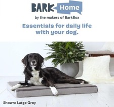 BarkBox Memory Foam Platform Dog Bed  Plush Mattress for Orthopedic Joint Relie