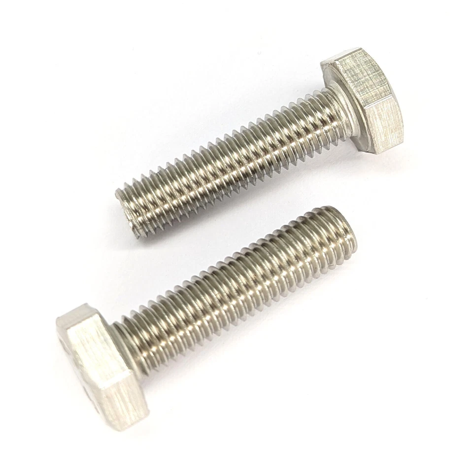 NUTS ABOUT BOLTS 1/4” 5/16” 3/8” UNF SET SCREWS HEXAGON HEADS BOLTS A2 STAINLESS STEEL UNF BOLTS
