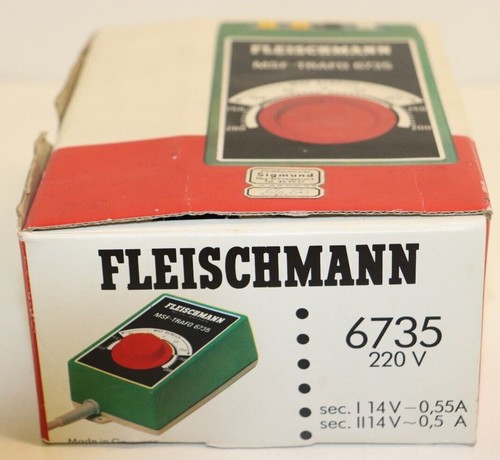 Fleischmann " große Auswahl " Modelleisenbahn Trafo Transformator 220 V Volt - Picture 18 of 55