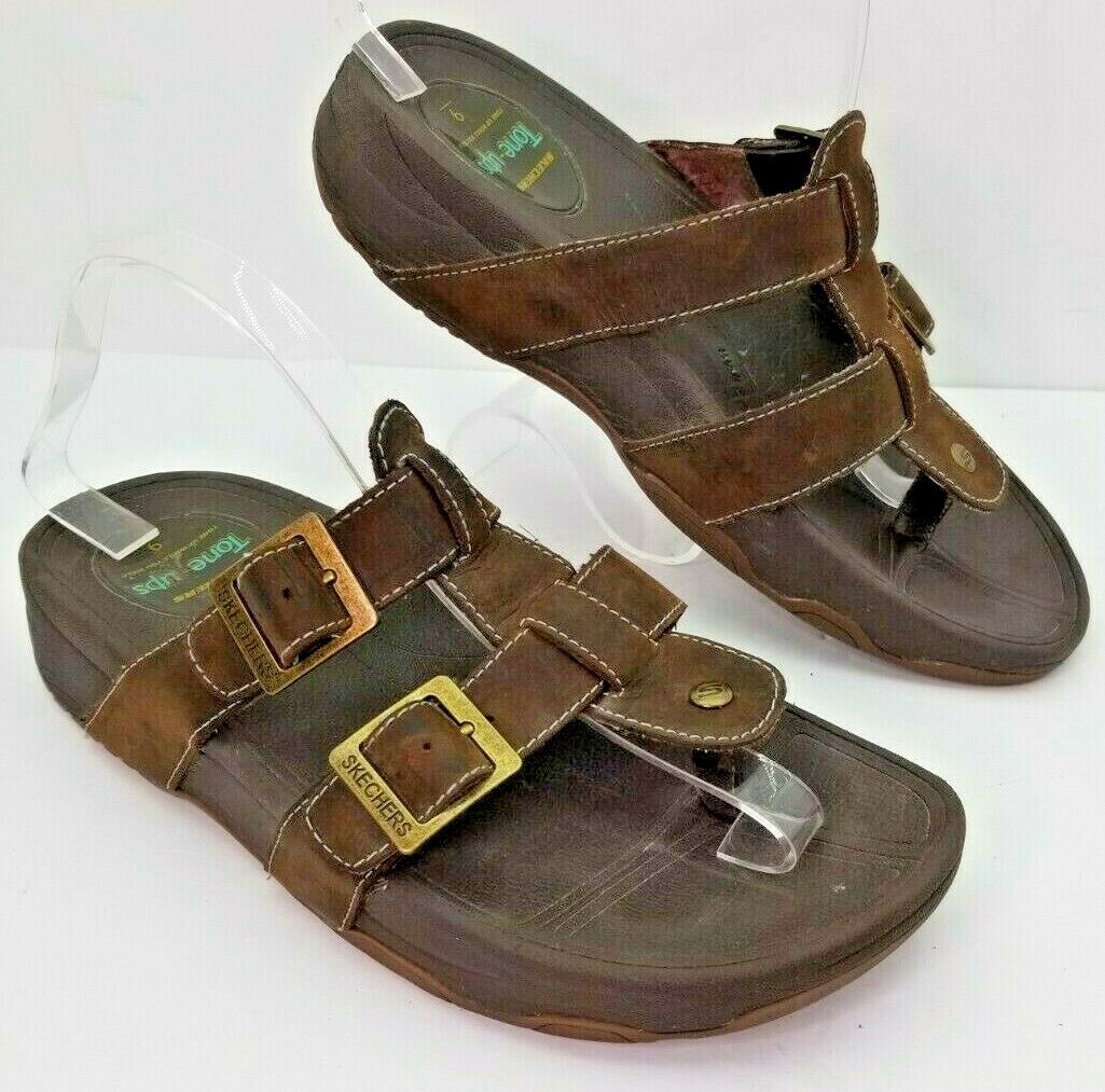 skechers tone ups slippers