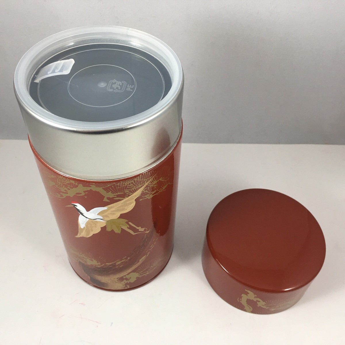 工芸品 Traditional Japanese craft tea container japanese-blue-matsuri-washi-