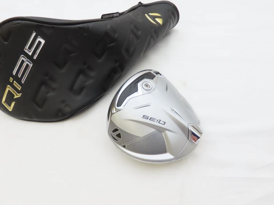 2025 TaylorMade Qi35 Designer Series Matte Platinum 9.0* Driver Head Only + HC - Image 2 of 4