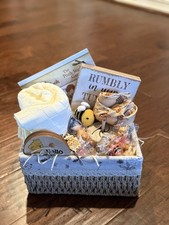 Winnie the Pooh Themed Baby Gift Basket