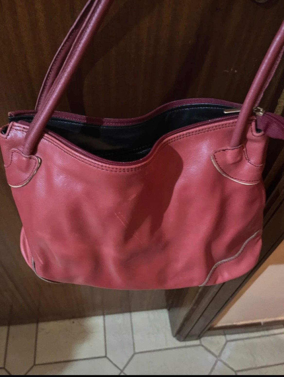 Borsa Vintage Rossa