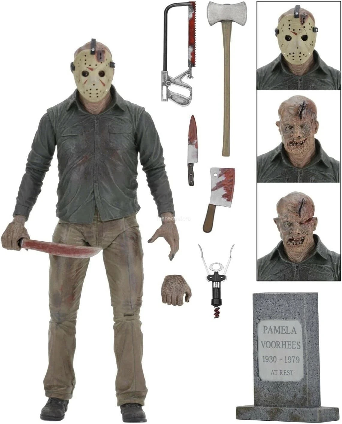 FRIDAY THE 13TH ACTION FIGURE PT 4 JASON 7 INCH SCALE
